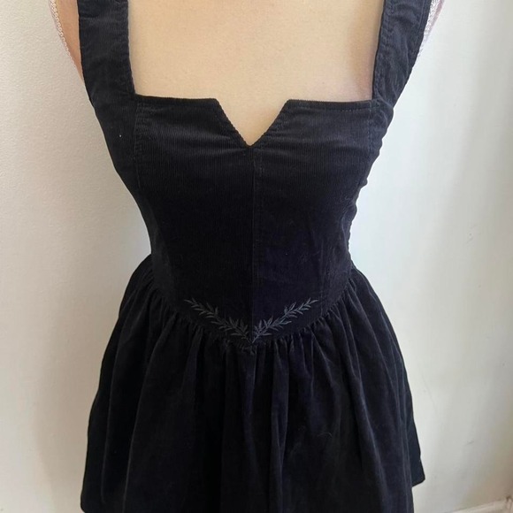 Killstar Elderroot mini dress in black size medium NWT dark academia goth - Picture 3 of 7